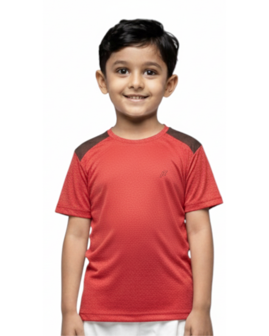Red sports tee