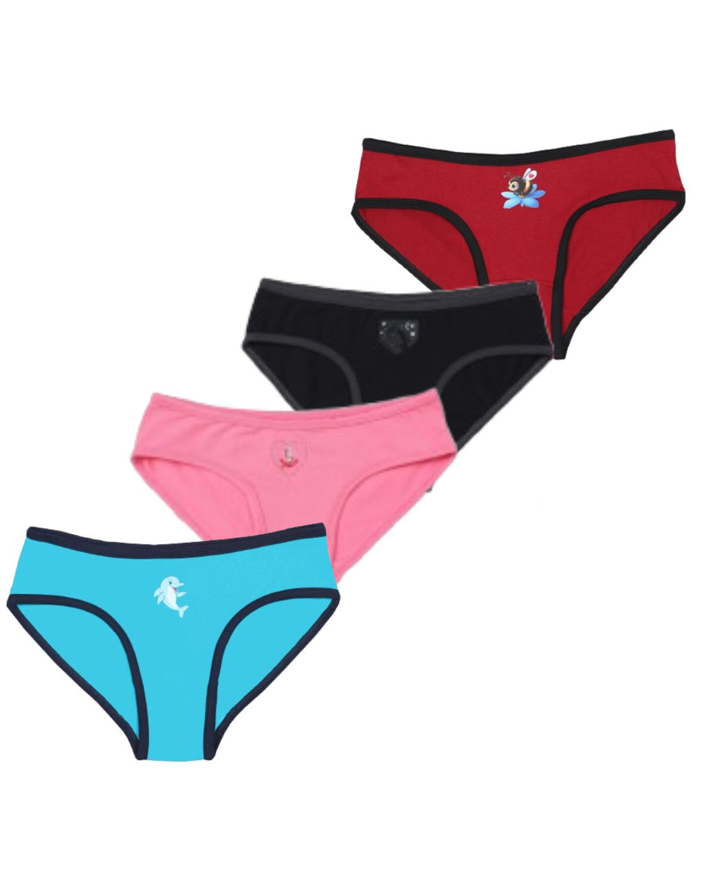 Girls Panties – Pack of 4