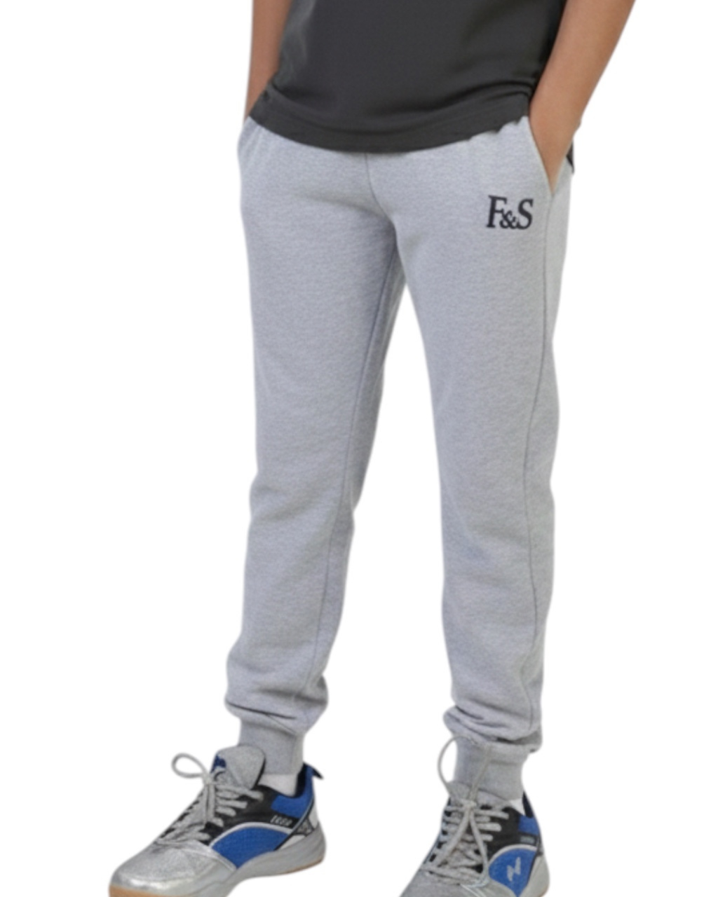 Grey FNS joggers