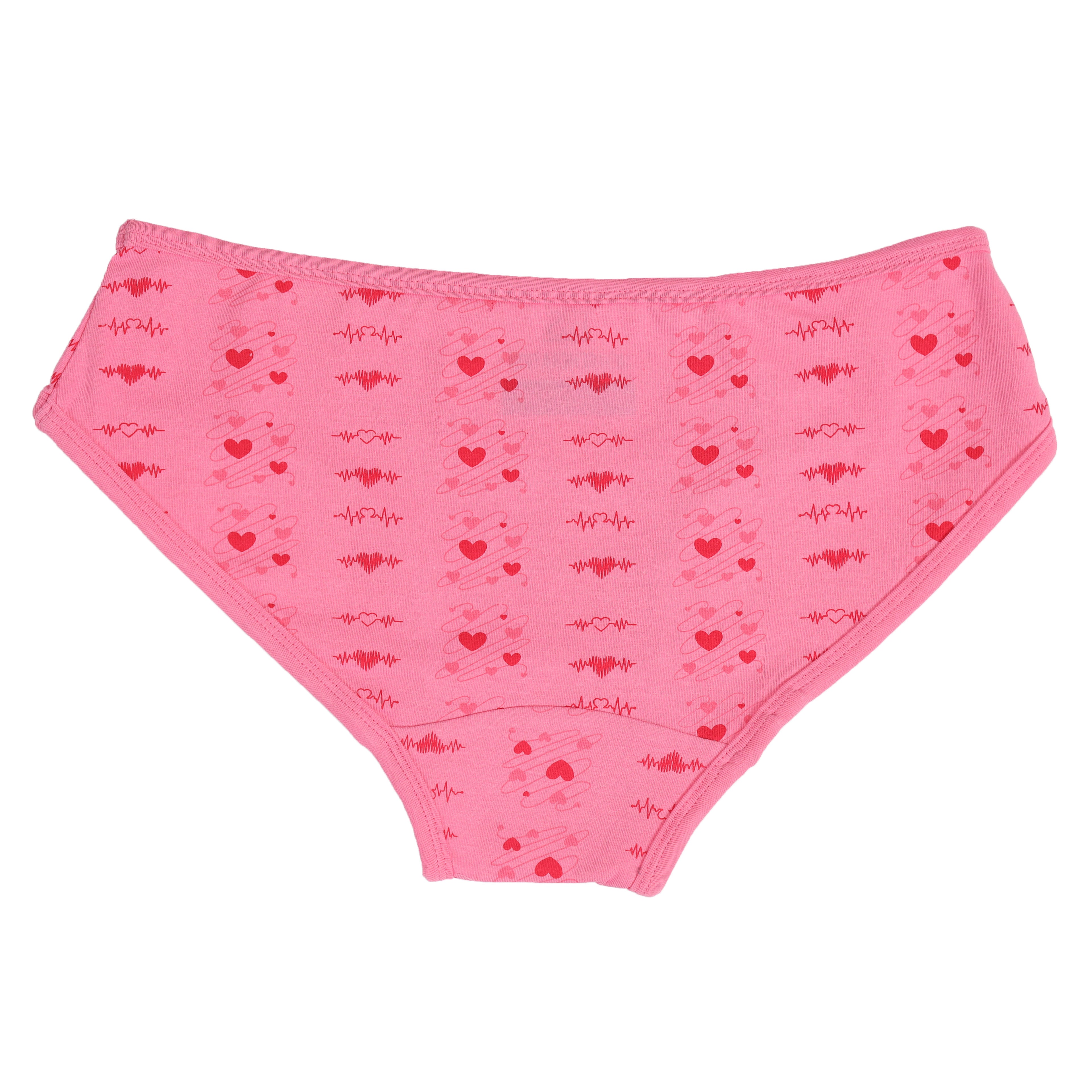 Pink-printed Panties