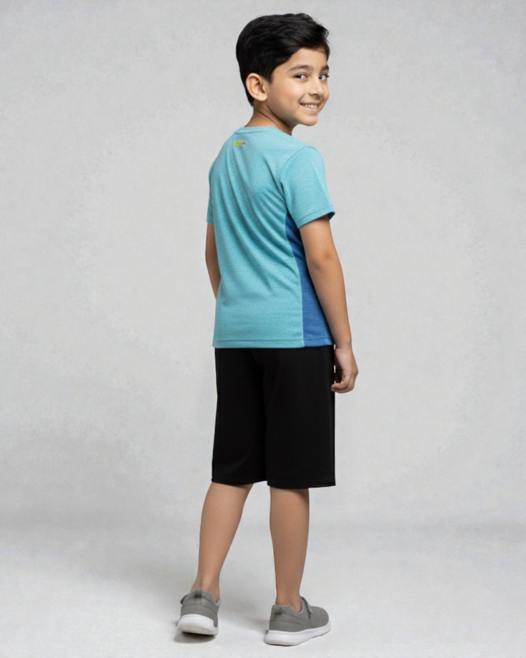 Light blue sports tee