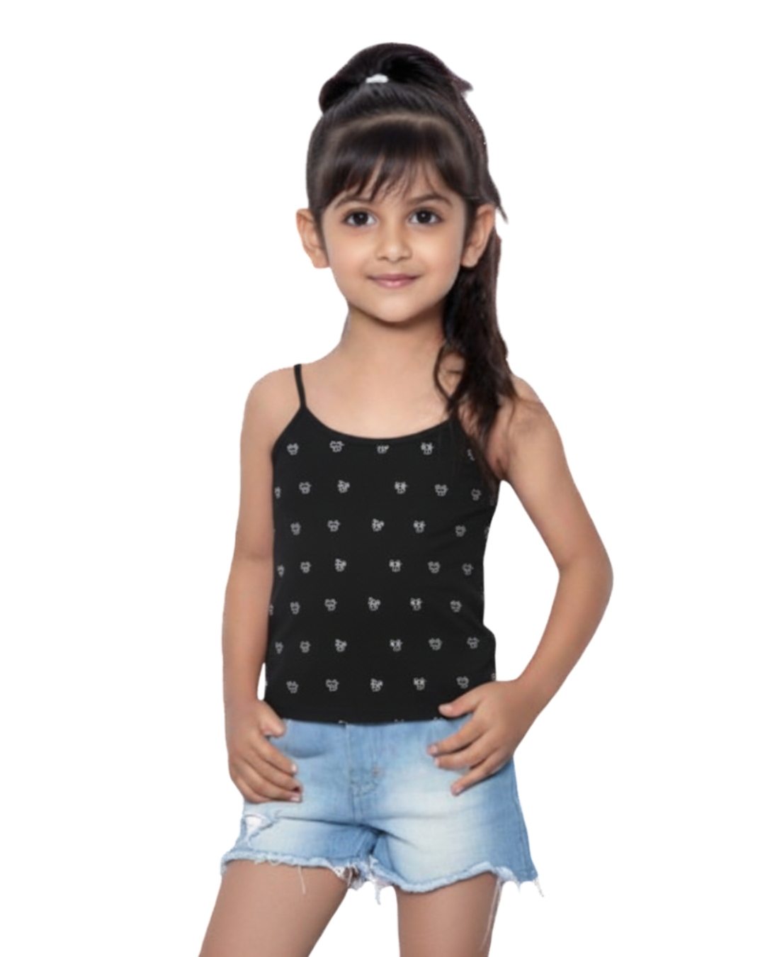 Black-printed Camisole