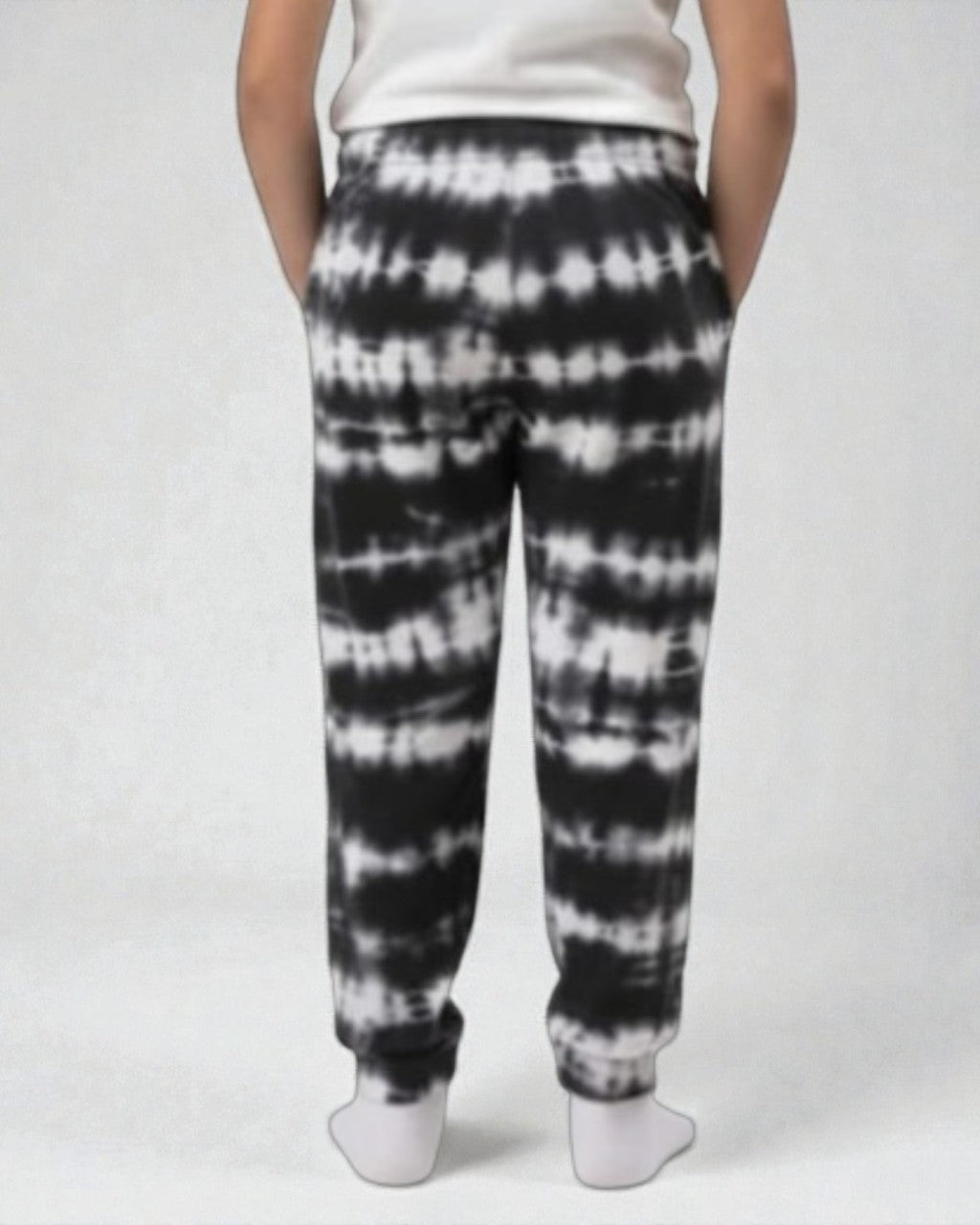 Black tie-die PJ’s