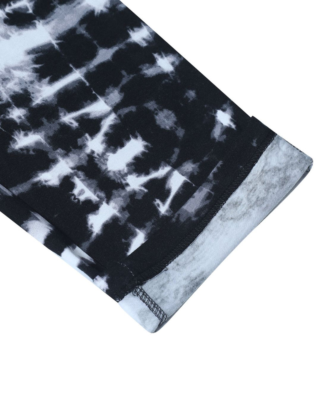 Black tie-die PJ’s