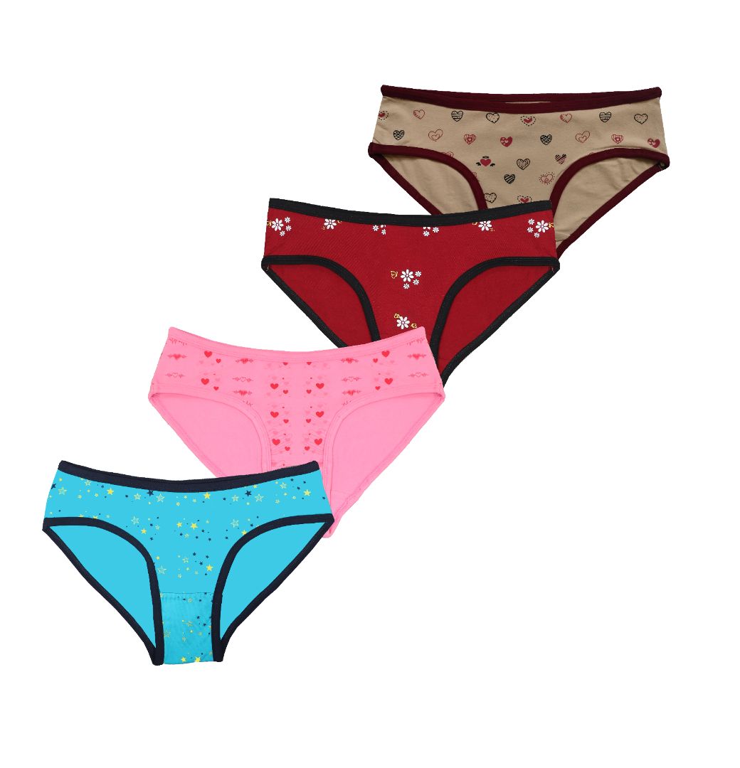Girls Panties – Pack of 4